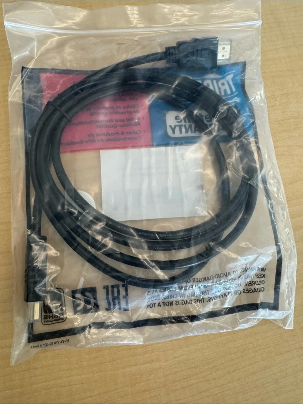 High-Speed HDMI Cable 6 ft - Black